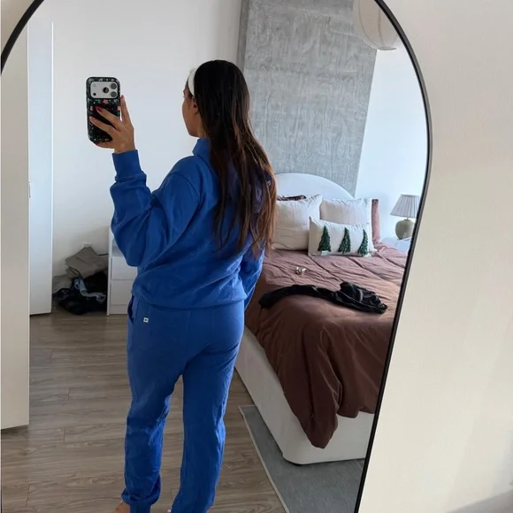 Frankie's Bikinis Vibrant Blue Hoodie & Sweatpants - Picture 2 of 10